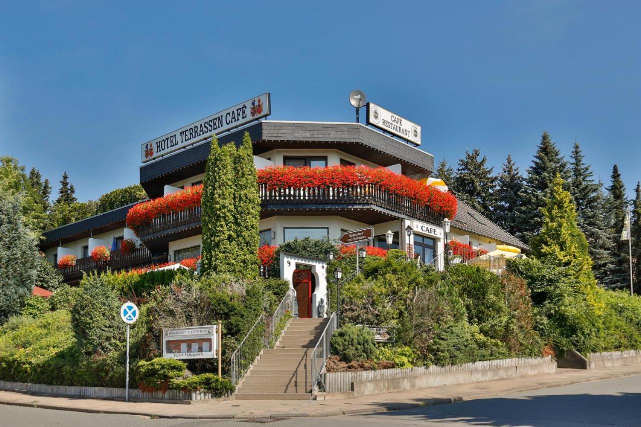 Themen Hotel Terrassen Cafe Bad Münder am Deister Exterior photo